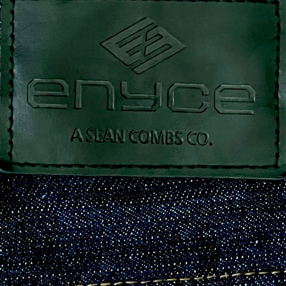 Vintage Enyce by Sean Combs men's baggy denim jort/shorts waist size 48 - Picture 8 of 14